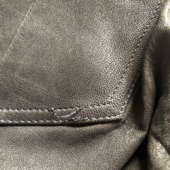 Rag & Bone Leather Skinny Pants - Picture 8 of 8